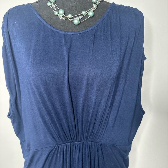 Soprano Elegant Navy Blue Women's Dress - Picture 2 of 5